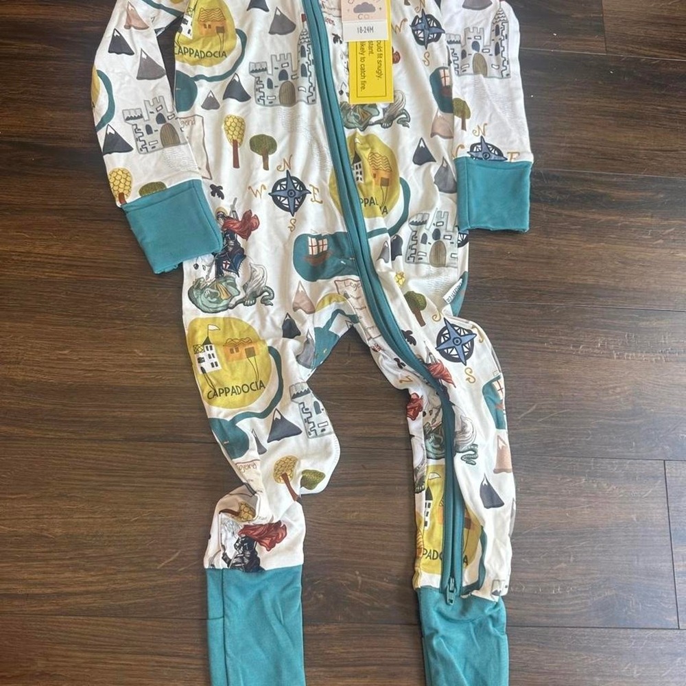 Caelesti Co. Baby Zippered Sleeper Size 18-24 Months Religious Baby Catholic